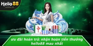 ƯU ĐÃI HOÀN TRẢ: NHẬN HOÀN TIỀN THƯỞNG HELLO88 MAU NHẤT